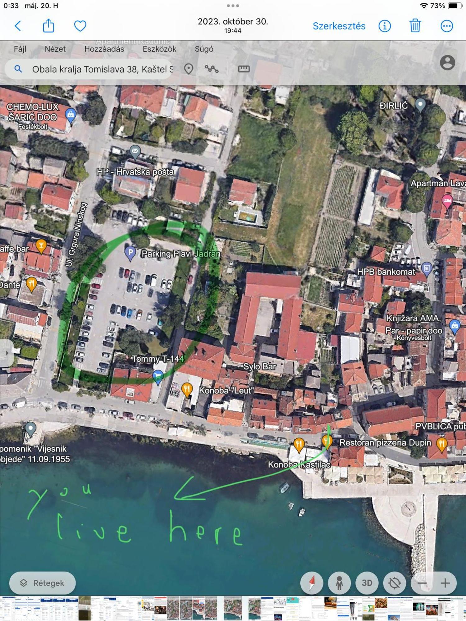 Portside Apartment Kastela Ngoại thất bức ảnh